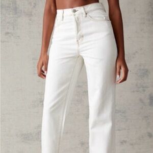 White pacsun dad jeans